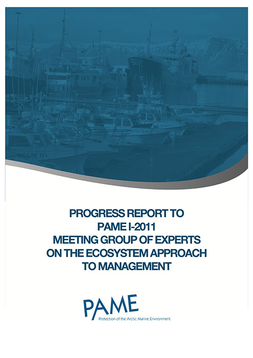 EA Progress Report PAME I 20111