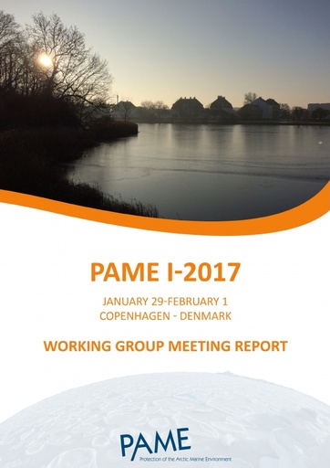 PAME I 2017 Meeting report