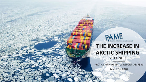 Arctic Shipping Report #1: The Increase in Arctic Shipping 2013-2019