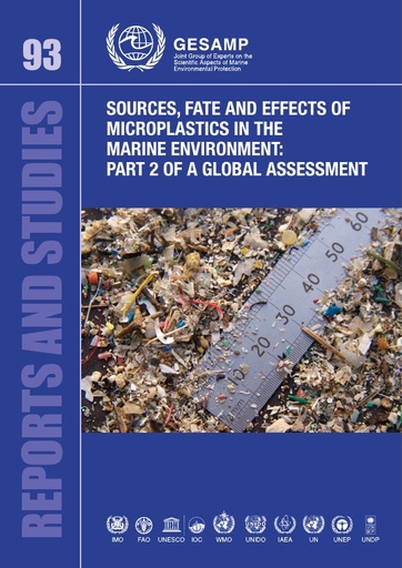 GESAMP (2016) Sources, fate and effects of microplastics in the marine environment: part two of a global assessment (Kershaw, P. J., and Rochman, C. M. Eds.). (IMO/FAO/UNESCO-IOC/UNIDO/WMO/IAEA/UN/UNEP/UNDP Joint Group of Experts on the Scientific Aspects