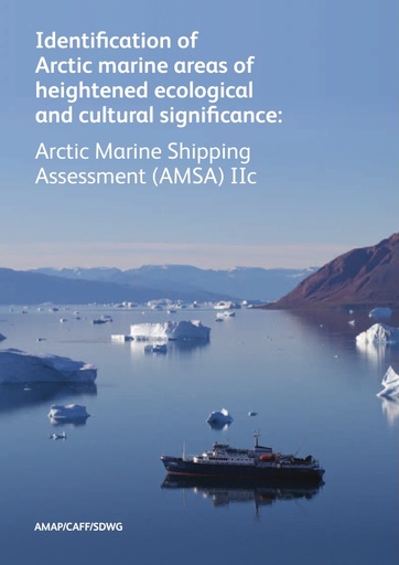 Identification of Arctic marine areas of heightened ecological and cultural significance - AMSA IIc