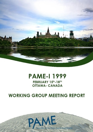 PAME I 1999 Meeting Report