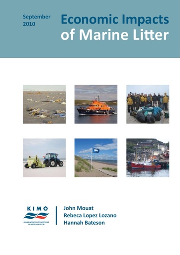 Mouat, J., R. Lopez Lozano and H. Bateson (2010). Economic Impacts of Marine Litter. Local Authorities International Environmental Organisation (KIMO) No.: 117.